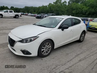 2015 Mazda 3 i Grand Touring with VIN JM1BM1M71F1246309, listed as a Copart auction lot 61206025 with 190,478 mi miles and Salvage title. Bid and sale history available at DreamBid. Image 1.