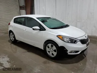 2016 Kia Forte 5-Door LX with VIN KNAFK5A8XG5525566, listed as a Copart auction lot 53115565 with 39,446 mi miles and Salvage Title. Bid and sale history available at carsss.com. Image 4.