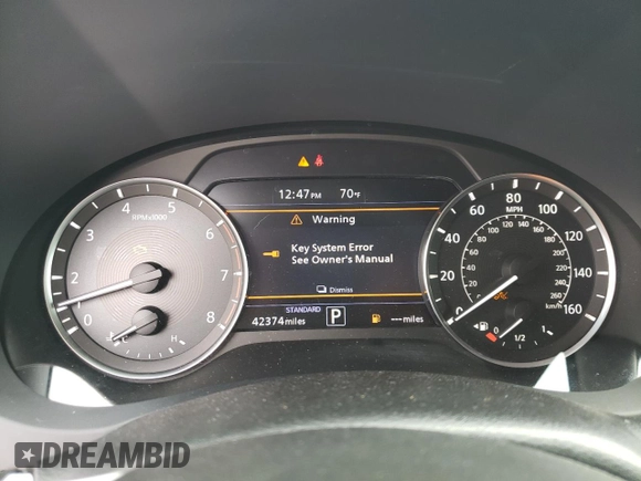 2019 Infiniti QX50 LUXE with VIN 3PCAJ5M17KF139113, listed as a Copart auction lot 68498332 with 42,374 mi miles. Bid and sale history available at carsss.com. Image 9.