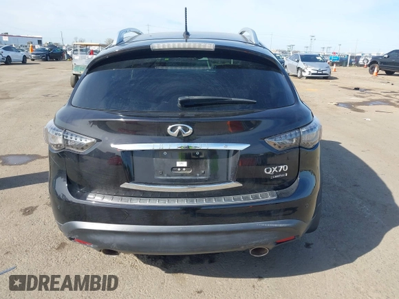 2017 Infiniti QX70 with VIN JN8CS1MW1HM410293, listed as a IAAI auction lot 41689343 with 149,823 mi miles and . Bid and sale history available at DreamBid. Image 16.