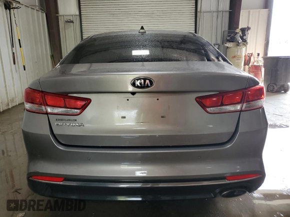 2018 Kia Optima S with VIN 5XXGT4L39JG272906, listed as a Copart auction lot 54853925 with 87,053 mi miles and Salvage Title. Bid and sale history available at carsss.com. Image 6.