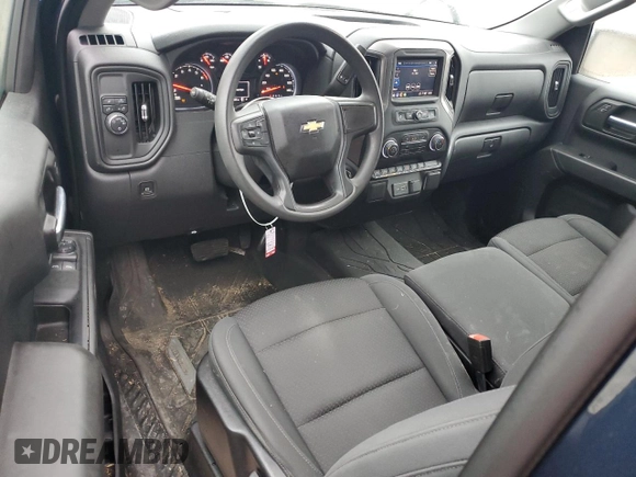 2022 Chevrolet Silverado 1500 Work Truck with VIN 3GCNAAEK2NG505060, listed as a Copart auction lot 78815714 with 56,600 mi miles and Salvage Title. Bid and sale history available at DreamBid. Image 8.