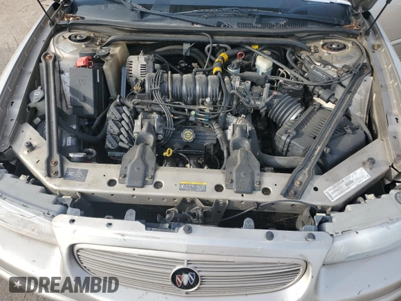 2002 Buick Regal LS with VIN 2G4WB55K221134801, listed as a Copart auction lot 60713995 with 193,151 mi miles and Salvage title. Bid and sale history available at DreamBid. Image 11.