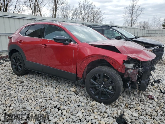2021 Mazda CX-30 Premium with VIN 3MVDMBDY8MM307404, listed as a Copart auction lot 50386285 with 58,461 mi miles and Clean Title. Bid and sale history available at carsss.com. Image 4.