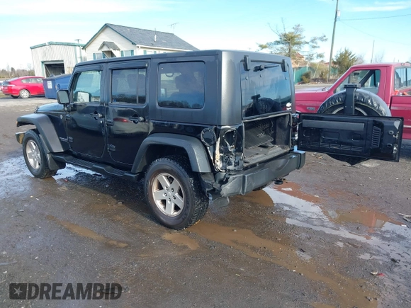 2008 Jeep Wrangler Unlimited X with VIN 1J4GA39188L510710, listed as a IAAI auction lot 41477699 with 98,038 mi miles and . Bid and sale history available at DreamBid. Image 3.