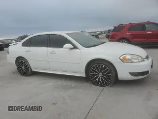 2010 Chevrolet Impala LT with VIN 2G1WB5EK2A1250415, listed as a Copart auction lot 51219575 with Not Provided miles and Salvage Title. Bid and sale history available at DreamBid. Image 4.