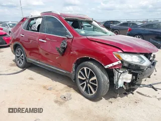 2019 Nissan Rogue SV with VIN 5N1AT2MT8KC741506, listed as a IAAI auction lot 41855877 with Not Provided miles and . Bid and sale history available at DreamBid. Image 1.