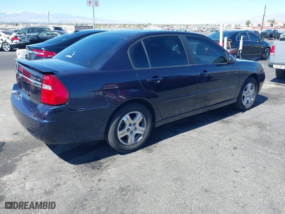 2005 Chevrolet Malibu LT with VIN 1G1ZU54815F211150, listed as a IAAI auction lot 41878918 with 161,132 mi miles. Bid and sale history available at carsss.com. Image 4.