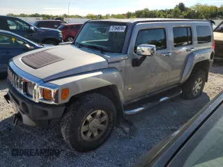 2008 Hummer H3 SUV Luxury with VIN 5GTEN43E588185951, listed as a Copart auction lot 80114714 with 190,094 mi miles and Clean Title. Bid and sale history available at carsss.com. Image 1.