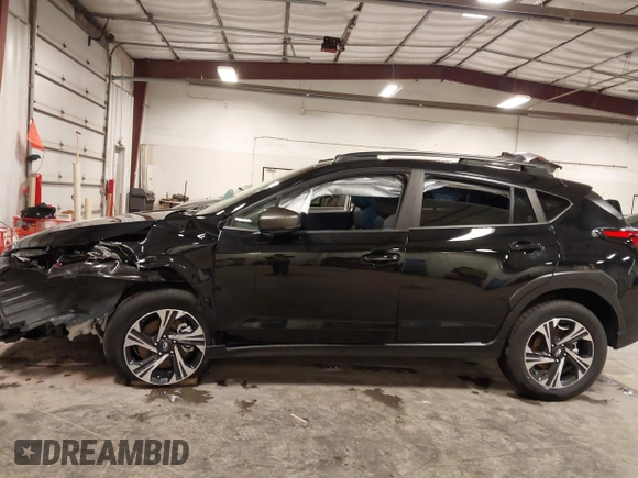 2024 Subaru Crosstrek Premium with VIN JF2GUADC0R8377800, listed as a IAAI auction lot 41840732 with 9,685 mi miles and . Bid and sale history available at DreamBid. Image 6.