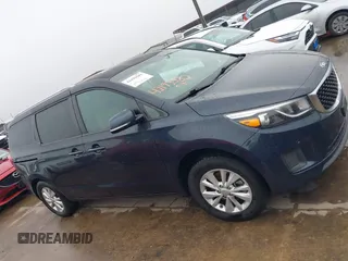 2017 Kia Sedona LX with VIN KNDMB5C11H6233620, listed as a IAAI auction lot 42193582 with 153,934 mi miles and . Bid and sale history available at DreamBid. Image 13.