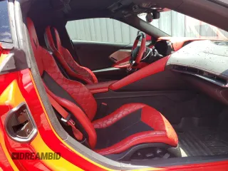 2020 Chevrolet Corvette 2LT with VIN 1G1Y72D48L5000755, listed as a Copart auction lot 55525194 with 28,030 mi miles and Salvage Title. Bid and sale history available at carsss.com. Image 10.