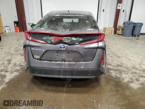 2021 Toyota Prius LE with VIN JTDKAMFP2M3188655, listed as a Copart auction lot 44873745 with 87,967 mi miles and Salvage Title. Bid and sale history available at DreamBid. Image 6.
