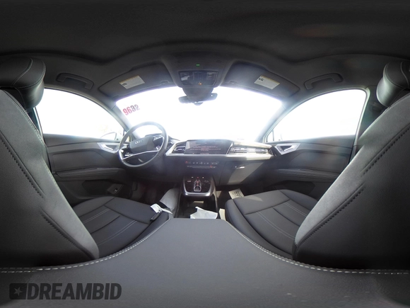 2024 Audi Q4 e-tron Premium Plus with VIN WA1LUBFZ0RP034490, listed as a IAAI auction lot 41382884 with 738 mi miles and . Bid and sale history available at DreamBid. Image 22.