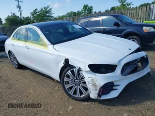 2021 Mercedes-Benz E 450 with VIN W1KZF5KB2MA999616, listed as a IAAI auction lot 42347664 with 26,664 mi miles and . Bid and sale history available at DreamBid. Image 1.
