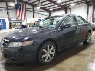 2004 Acura TSX with VIN JH4CL96854C015182, listed as a Copart auction lot 52931265 with 203,833 mi miles and Clean Title. Bid and sale history available at carsss.com. Image 1.