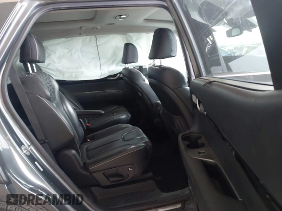 2021 Hyundai Palisade Limited z VIN KM8R5DHEXMU298034, wystawiony jako IAAI lot #41916557 z przebiegiem 84 777 mil mil oraz . Historia ofert i sprzedaży dostępna na DreamBid. Obrazek 8.