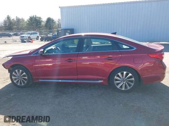 2015 Hyundai Sonata Limited with VIN 5NPE34AF6FH124468, listed as a IAAI auction lot 42002580 with 163,214 mi miles and . Bid and sale history available at carsss.com. Image 15.