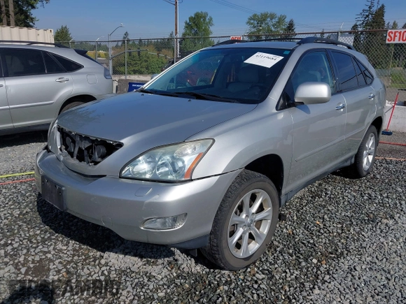 2008 Lexus RX with VIN 2T2HK31U38C069679, listed as a IAAI auction lot 42119684 with 134,196 mi miles. Bid and sale history available at carsss.com. Image 17.