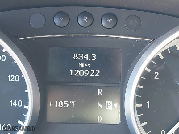 2012 Mercedes-Benz R-Class R 350 with VIN 4JGCB5HEXCA146176, listed as a IAAI auction lot 41442159 with 120,922 mi miles. Bid and sale history available at carsss.com. Image 16.
