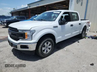 2018 Ford F-150 XL with VIN 1FTEW1E55JFC60004, listed as a Copart auction lot 59730015 with 165,784 mi miles and Non repairable. Bid and sale history available at DreamBid. Image 1.