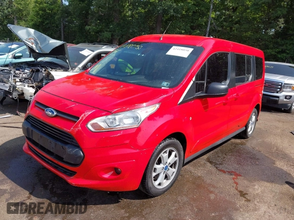 2016 Ford Transit Connect XLT with VIN NM0GE9F70G1260439, listed as a IAAI auction lot 42418050 with 197,110 mi miles and . Bid and sale history available at DreamBid. Image 2.