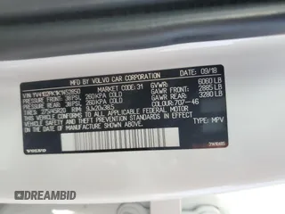 2019 Volvo XC90 Momentum с VIN YV4102PK1K1452850, выставлен на аукционе Copart как лот 61745385 с пробегом 97 285 миль миль и Списание • Salvage title. История ставок и продаж доступна на DreamBid. Изображение 13.