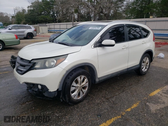 2013 Honda CR-V EX-L with VIN 5J6RM3H76DL022405, listed as a Copart auction lot 45805295 with 227,924 mi miles and Salvage Title. Bid and sale history available at DreamBid. Image 1.