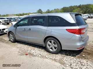 2019 Honda Odyssey EX-L with VIN 5FNRL6H76KB113491, listed as a Copart auction lot 51451955 with 110,805 mi miles and Salvage Title. Bid and sale history available at carsss.com. Image 2.