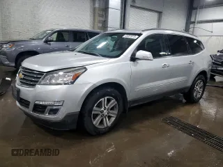 2015 Chevrolet Traverse LT z VIN 1GNKVGKD4FJ364483, wystawiony jako Copart lot #48001815 z przebiegiem 190 287 mil mil oraz Szkoda całkowita • Salvage title. Historia ofert i sprzedaży dostępna na DreamBid. Obrazek 1.