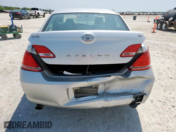 2006 Toyota Avalon XL with VIN 4T1BK36B86U152098, listed as a Copart auction lot 57457805 with 147,996 mi miles and Salvage title. Bid and sale history available at DreamBid. Image 6.