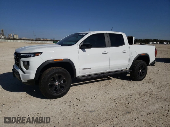 2024 GMC Canyon 2WD Elevation with VIN 1GTP5BEK1R1258086, listed as a Copart auction lot 47887925 with 438 mi miles and Salvage Title. Bid and sale history available at carsss.com. Image 1.