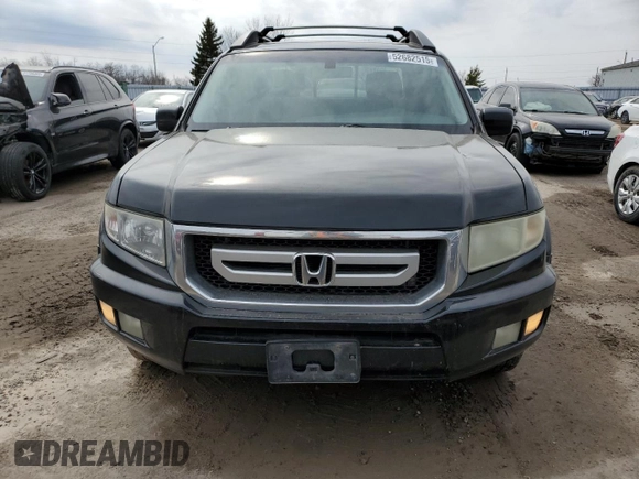 2009 Honda Ridgeline RTL with VIN 2HJYK165X9H002865, listed as a Copart auction lot 52682515 with 260,785 mi miles and Clean Title. Bid and sale history available at carsss.com. Image 5.