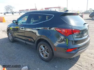2018 Hyundai Santa Fe Sport 2.4L with VIN 5NMZUDLB6JH073309, listed as a IAAI auction lot 42016586 with 90,933 mi miles. Bid and sale history available at carsss.com. Image 3.
