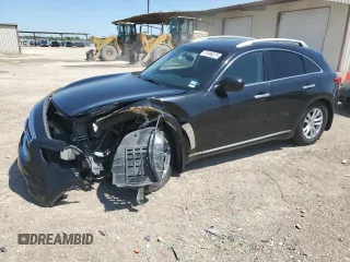 2013 Infiniti FX with VIN JN8CS1MU0DM141129, listed as a Copart auction lot 51896075 with 92,927 mi miles and Salvage Title. Bid and sale history available at carsss.com. Image 1.