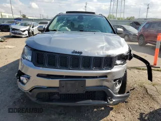 2020 Jeep Compass Latitude with VIN 3C4NJCBB8LT162579, listed as a Copart auction lot 56656665 with 78,828 mi miles and Salvage title. Bid and sale history available at DreamBid. Image 5.