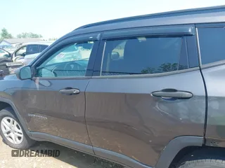 2018 Jeep Compass Sport with VIN 3C4NJDAB7JT235218, listed as a IAAI auction lot 42473771 with 106,302 mi miles and . Bid and sale history available at DreamBid. Image 14.