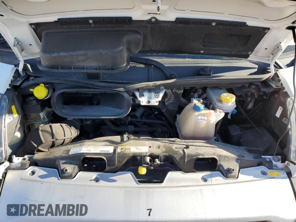 2021 Ram ProMaster Cargo with VIN 3C6LRVVG5ME584678, listed as a Copart auction lot 81923054 with 90,488 mi miles and Salvage Title. Bid and sale history available at DreamBid. Image 14.