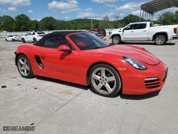2014 Porsche Boxster with VIN WP0CA2A87ES121162, listed as a Copart auction lot 58493594 with 57,964 mi miles and Clean Title. Bid and sale history available at carsss.com. Image 4.