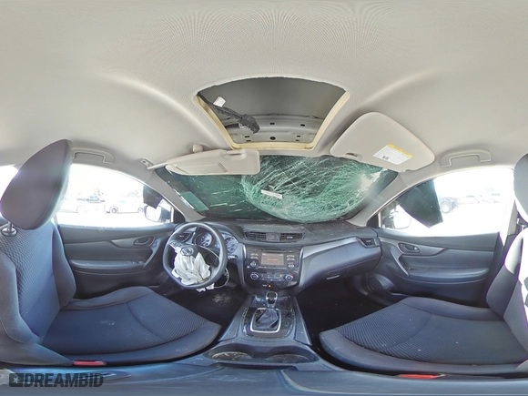 2017 Nissan Rogue Sport SV with VIN JN1BJ1CP5HW028411, listed as a Copart auction lot 85757964 with 153,221 mi miles and Salvage Title. Bid and sale history available at carsss.com. Image 13.