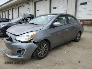 2019 Mitsubishi Mirage SE z VIN ML32F4FJ0KHF01110, wystawiony jako Copart lot #46901865 z przebiegiem 98 543 mil mil oraz Szkoda całkowita • Salvage title. Historia ofert i sprzedaży dostępna na DreamBid. Obrazek 1.