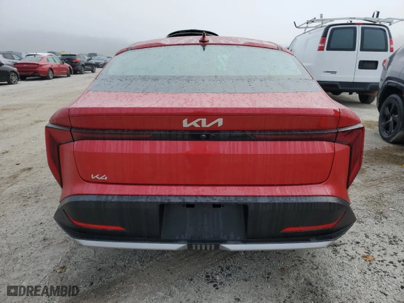 2025 Kia K4 LXS with VIN 3KPFT4DE9SE021051, listed as a Copart auction lot 84928124 with 2,187 mi miles and Clean Title. Bid and sale history available at carsss.com. Image 6.