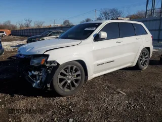2018 Jeep Grand Cherokee Overland with VIN 1C4RJFCG2JC152538, listed as a Copart auction lot 47044865 with 148,038 mi miles and Salvage title. Bid and sale history available at DreamBid. Image 1.
