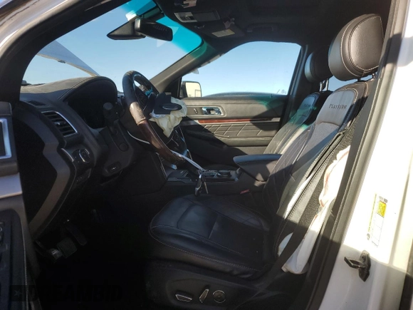 2016 Ford Explorer Platinum with VIN 1FM5K8HT5GGD13491, listed as a Copart auction lot 80239324 with Not Provided miles and Salvage Title. Bid and sale history available at DreamBid. Image 7.