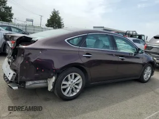 2014 Toyota Avalon Limited with VIN 4T1BK1EB7EU125687, listed as a Copart auction lot 52955645 with 99,108 mi miles and Salvage Title. Bid and sale history available at carsss.com. Image 3.