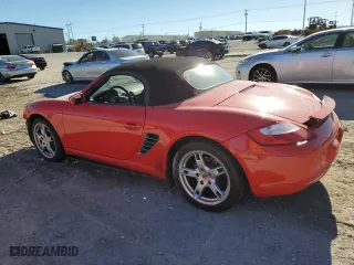 2008 Porsche Boxster with VIN WP0CA29878U712024, listed as a Copart auction lot 83330964 with 50,166 mi miles and Salvage Title. Bid and sale history available at carsss.com. Image 2.