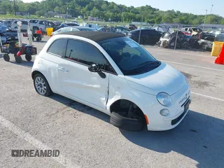 2017 FIAT 500 Pop with VIN 3C3CFFLR3HT558033, listed as a IAAI auction lot 42195358 with 71,361 mi miles and . Bid and sale history available at DreamBid. Image 1.