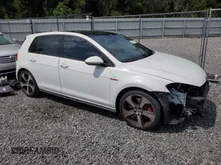 2017 Volkswagen Golf GTI S with VIN 3VW447AU0HM038723, listed as a Copart auction lot 71465624 with 64,419 mi miles and Salvage Title. Bid and sale history available at carsss.com. Image 4.