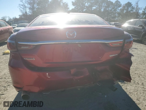 2020 Mazda 6 Grand Touring with VIN JM1GL1TY7L1516772, listed as a Copart auction lot 82192074 with 34,064 mi miles and Salvage Title. Bid and sale history available at DreamBid. Image 6.