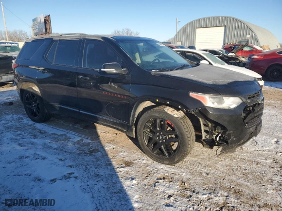 2019 Chevrolet Traverse Premier with VIN 1GNEVKKW9KJ107654, listed as a Copart auction lot 86425664 with 98,656 mi miles and Salvage Title. Bid and sale history available at carsss.com. Image 4.